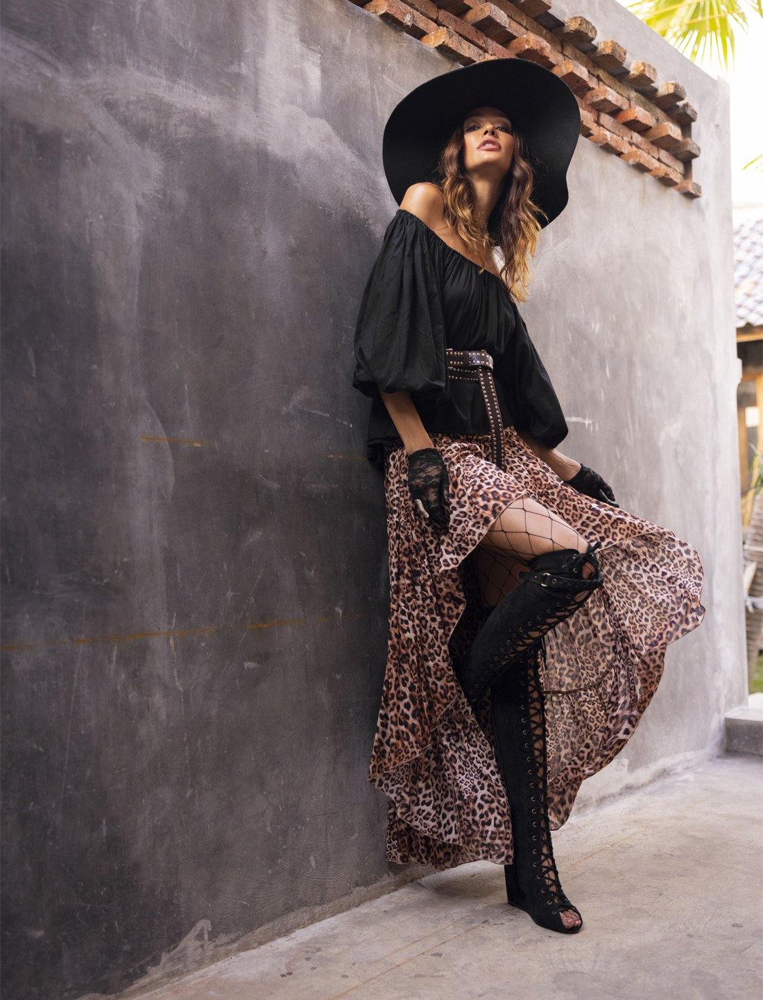 MISS MAY KNEE HIGH BOOTS - Erika Peña