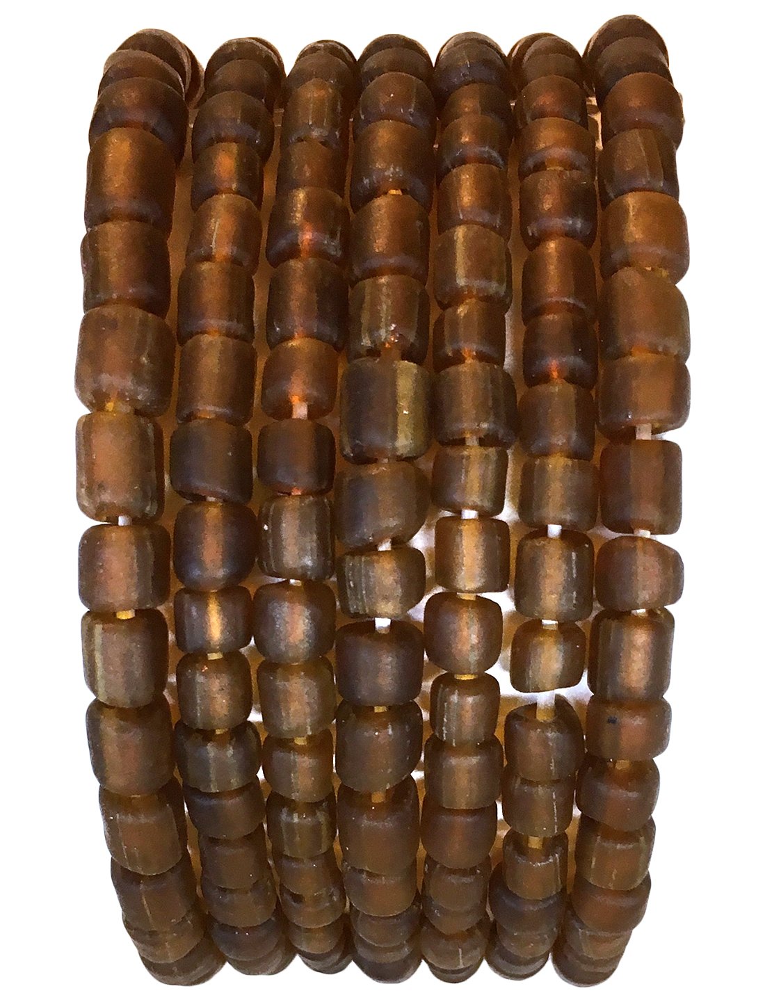 Mona Island Layered Glass Bead Cuff - Erika Peña
