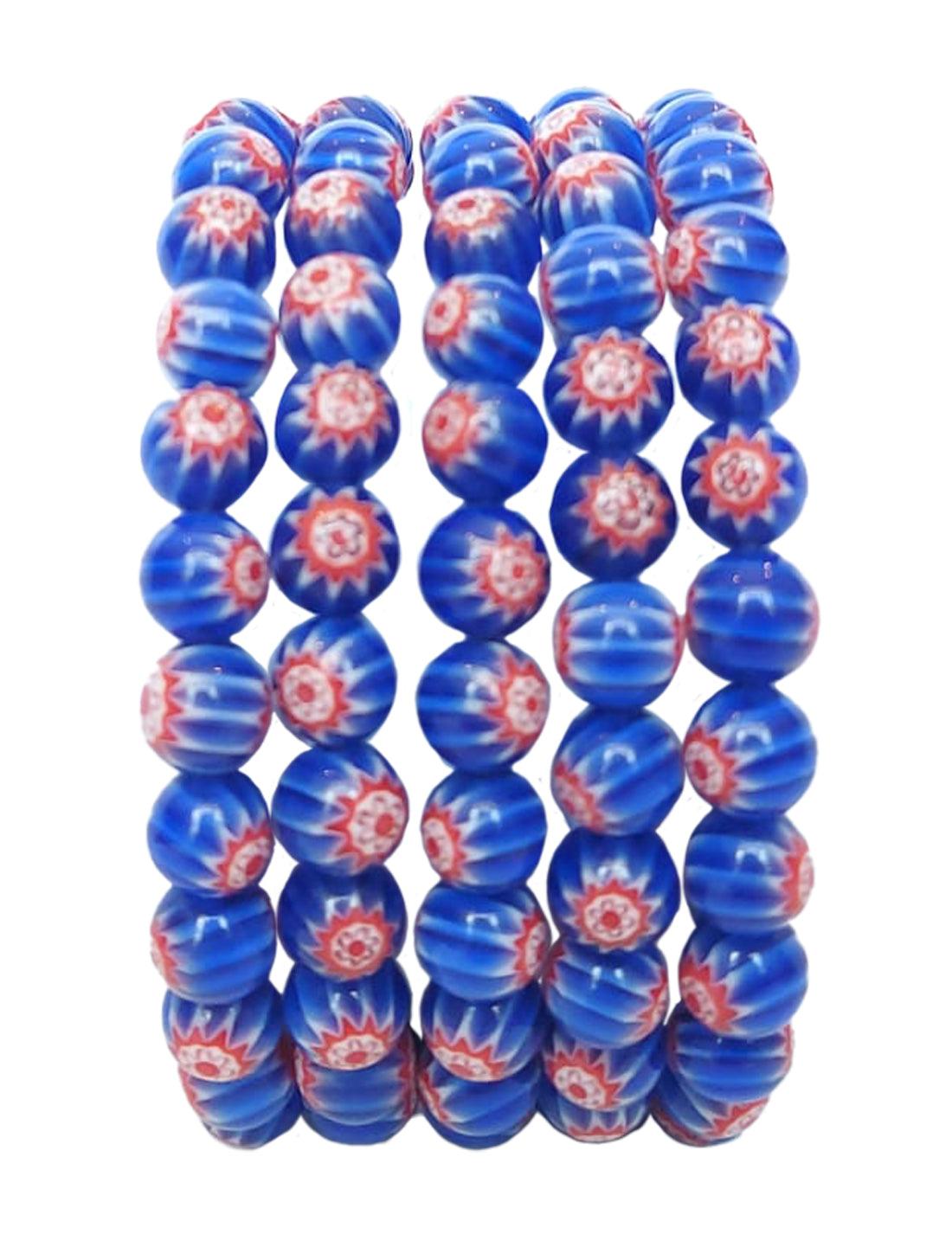 Mona Island Layered Stone Bead Cuff - Erika Peña