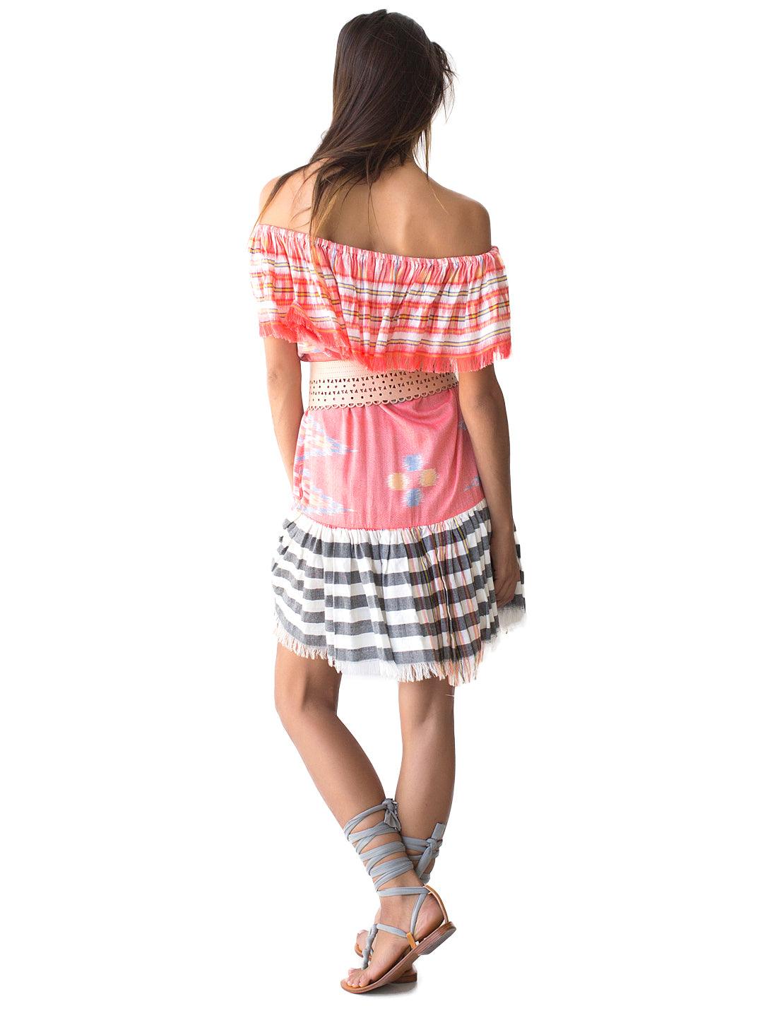 RITA IKAT SHORT DRESS - Erika Peña