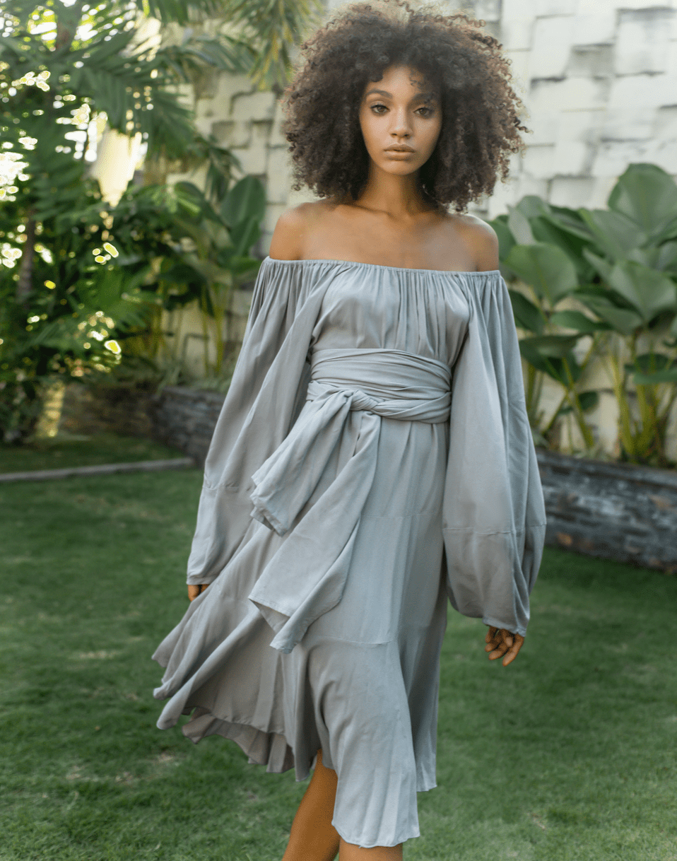 A Rumba Sash Multi Tassel Wrap Belt - Erika Peña