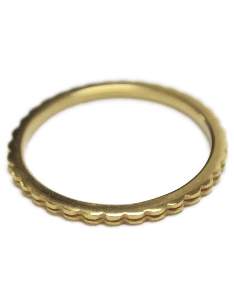 Thin Stack Wave Ring - Erika Peña