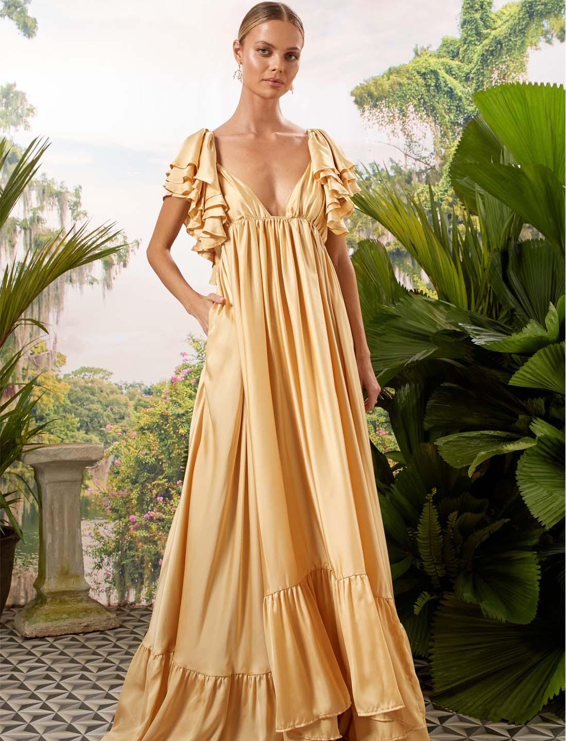VALERIA MAXI DRESS - Erika Peña